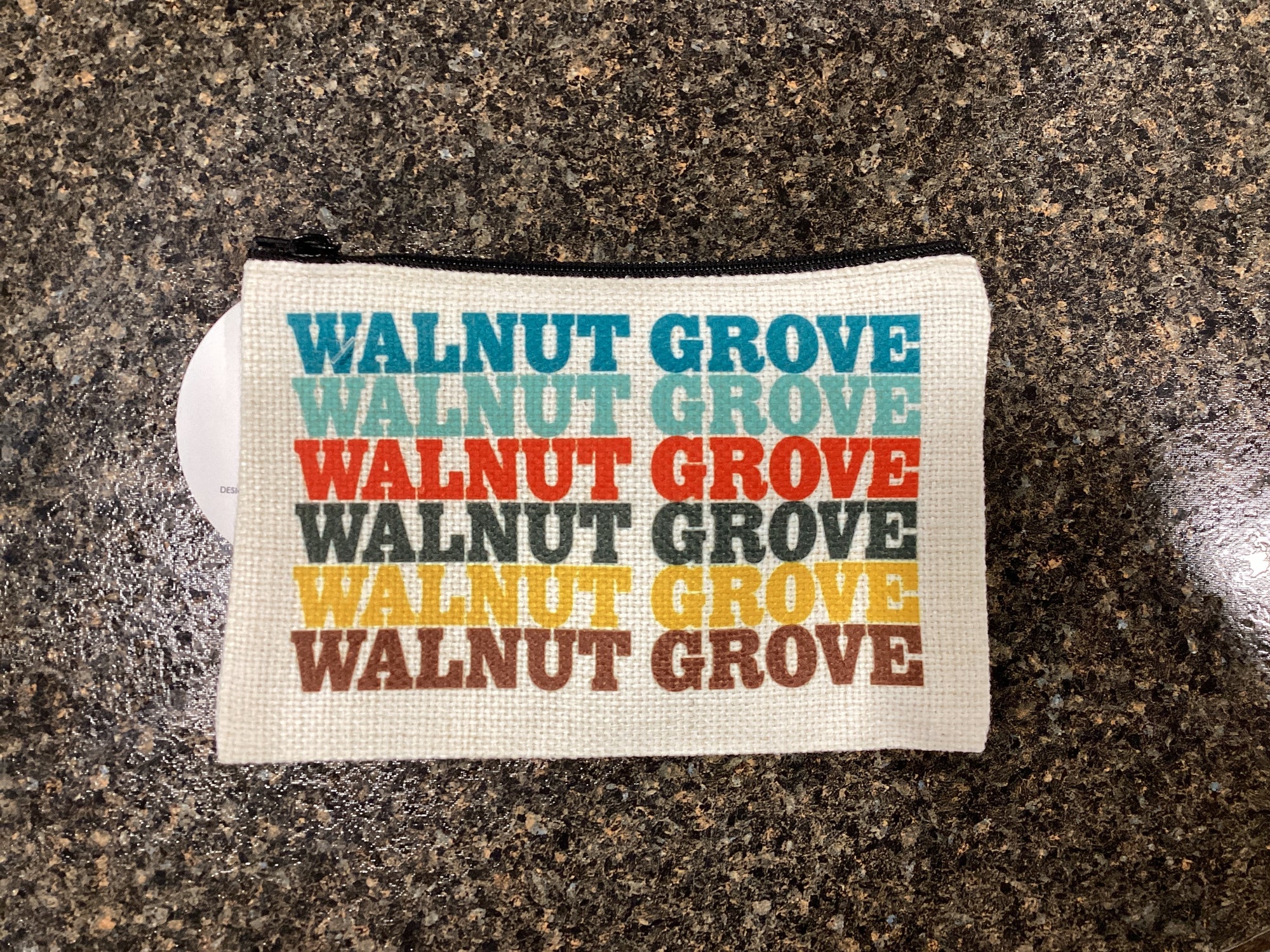 Walnut Grove Zipper Pouch