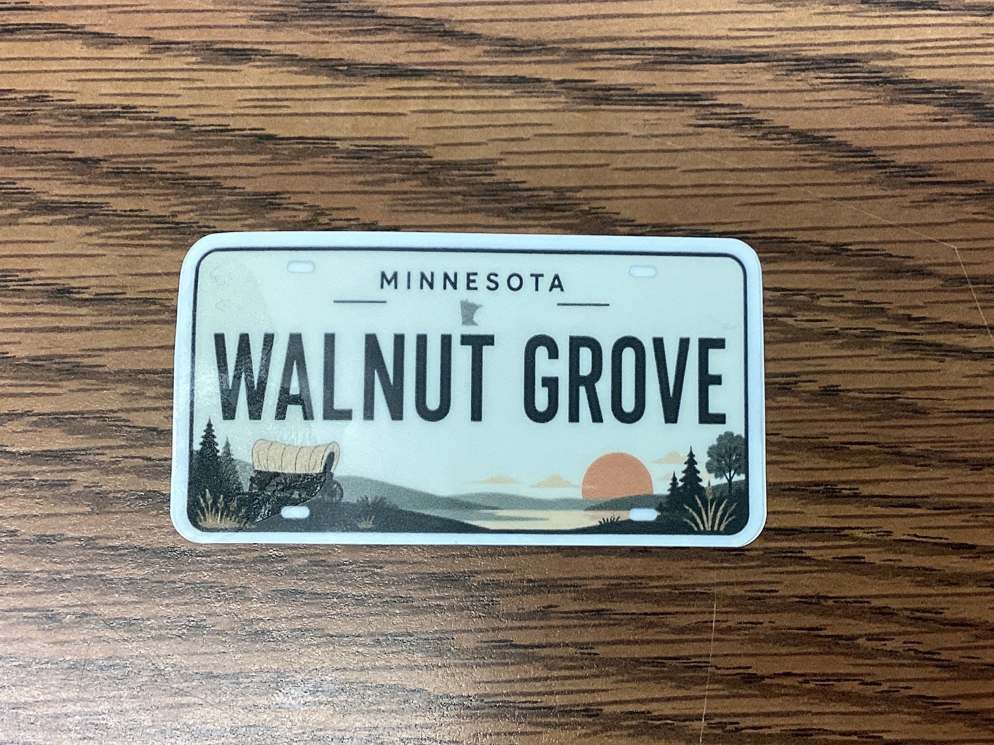 Walnut Grove License Sticker