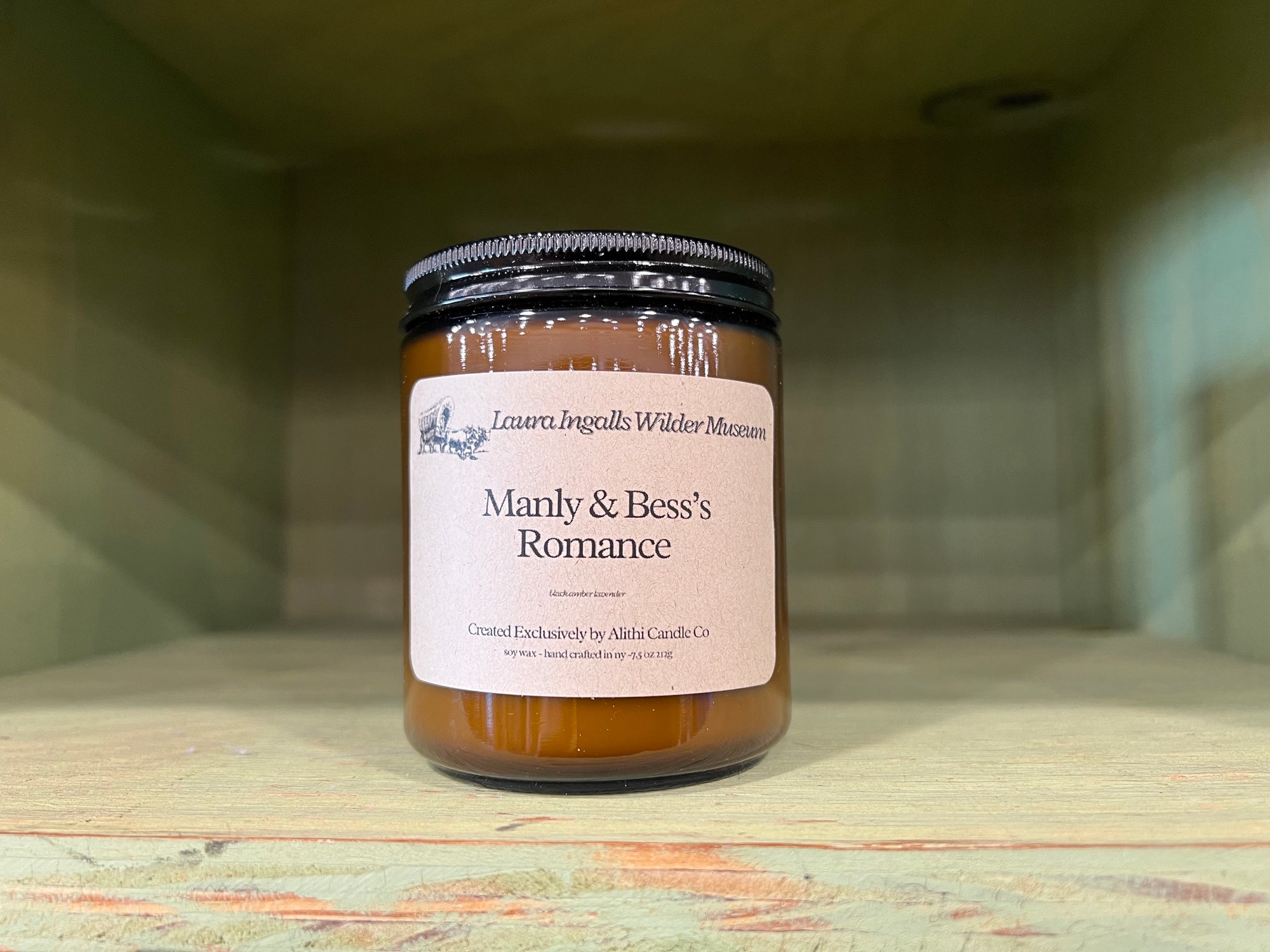 Manly & Bess’s Romance Handcrafted Candle