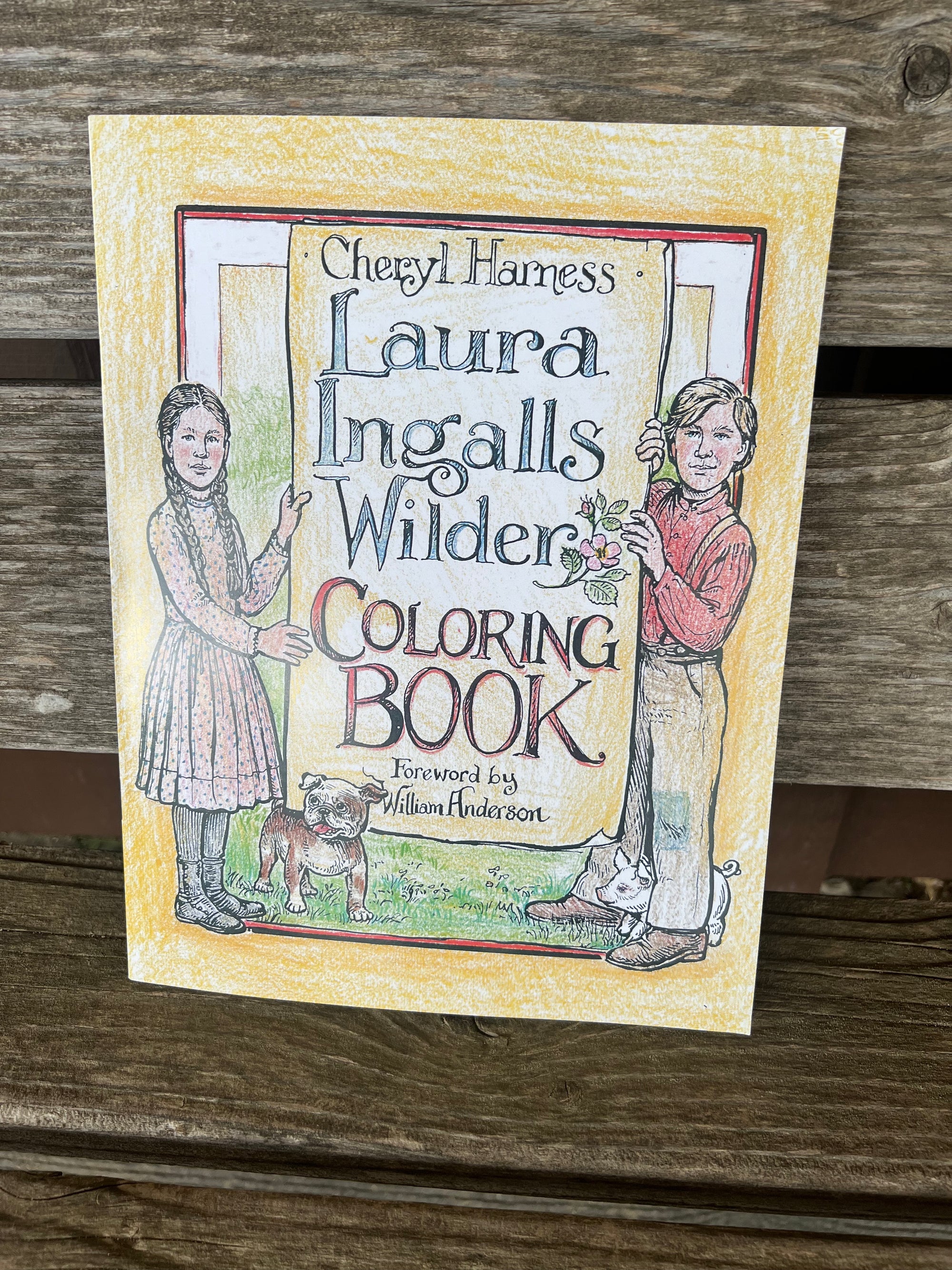 Laura Ingalls Wilder Coloring Book