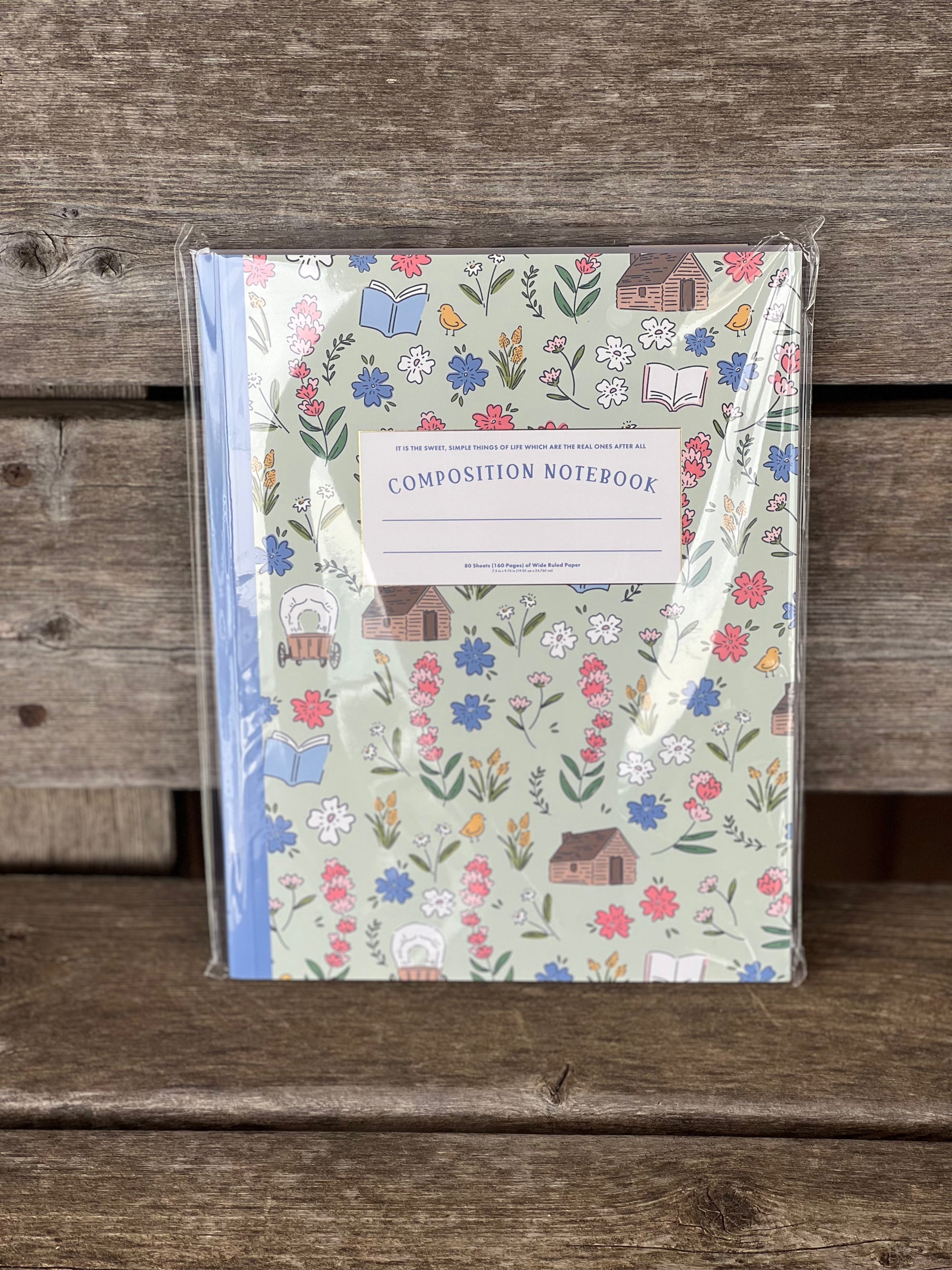 Little House On The Prairie Composition Notebook