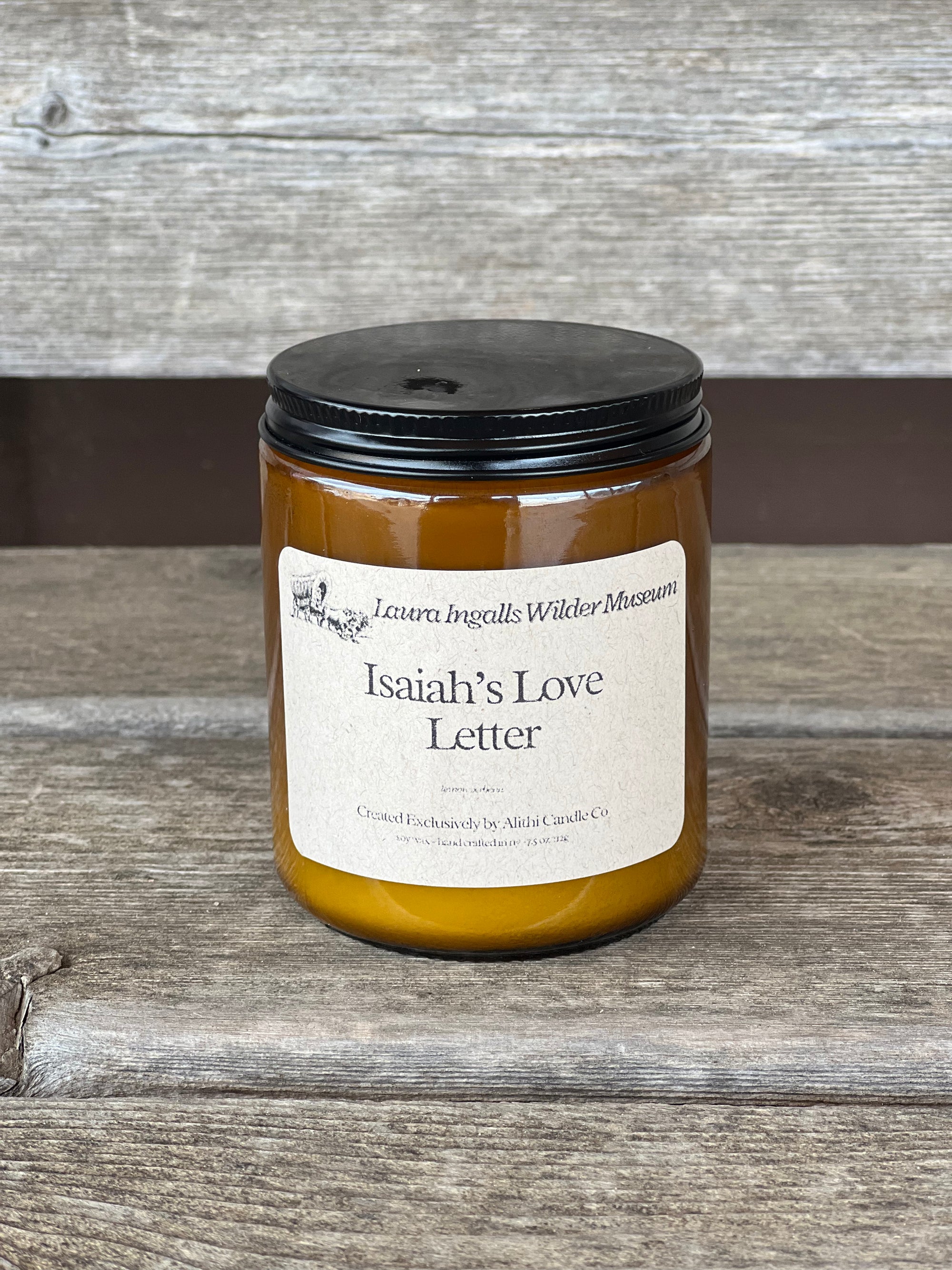 Isaiah's Love Letter Handcrafted Candle