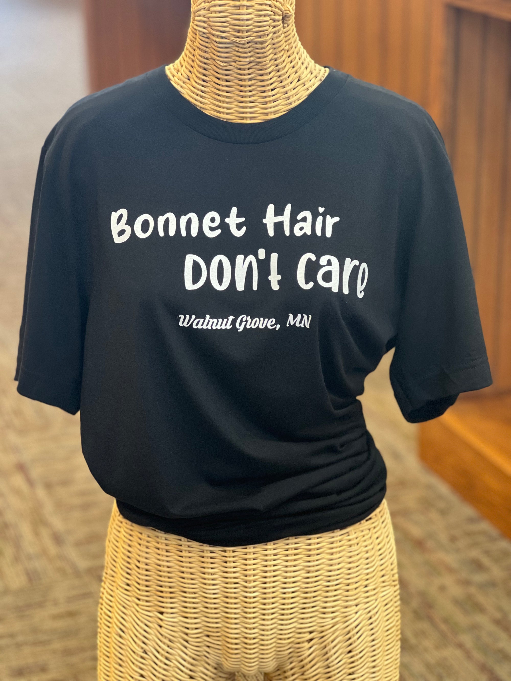 Bonnet Hair Don't Care Tee Adult - 2 color options