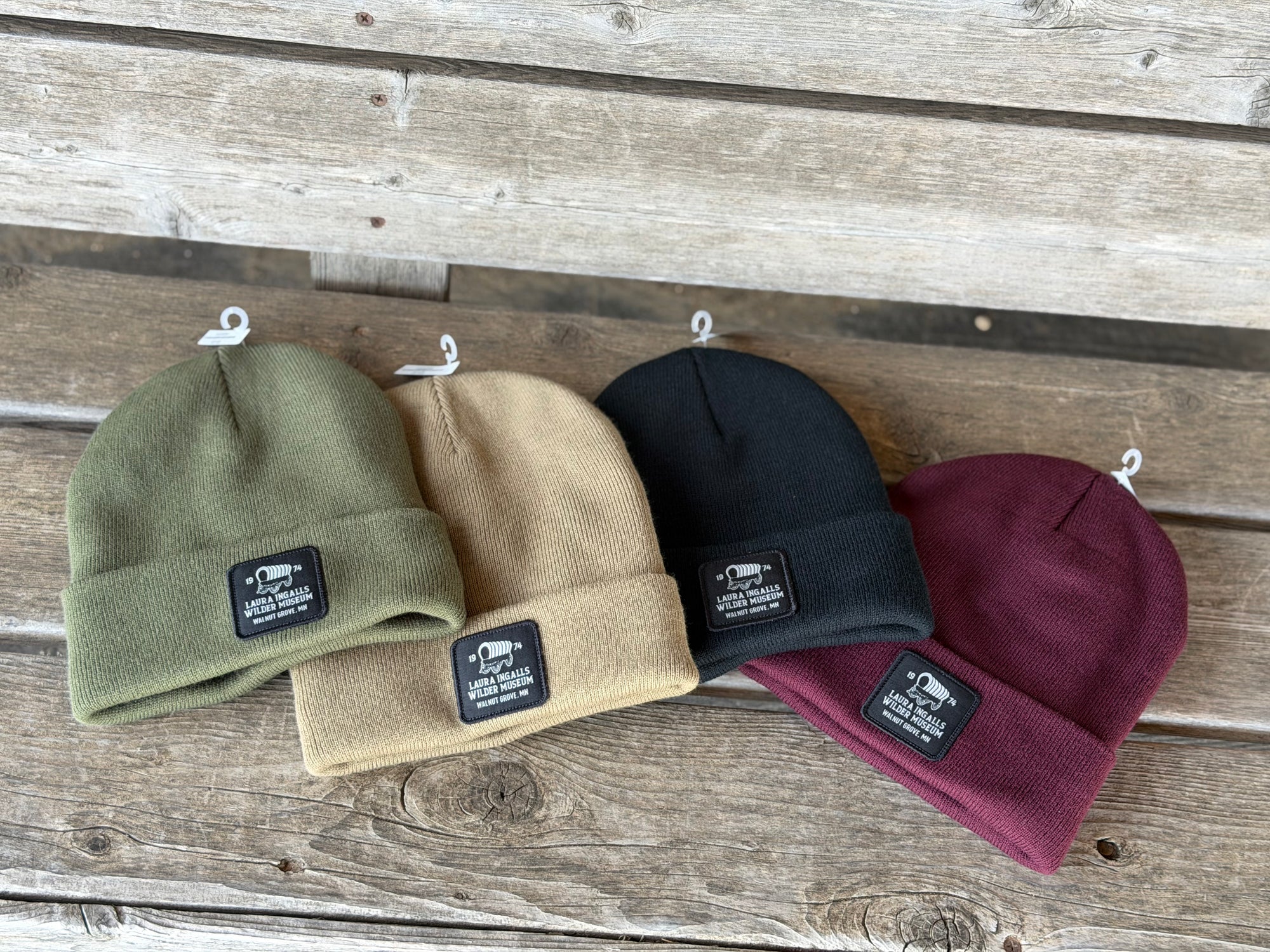 Fleece Lined Knit Cap - 4 Colors Available