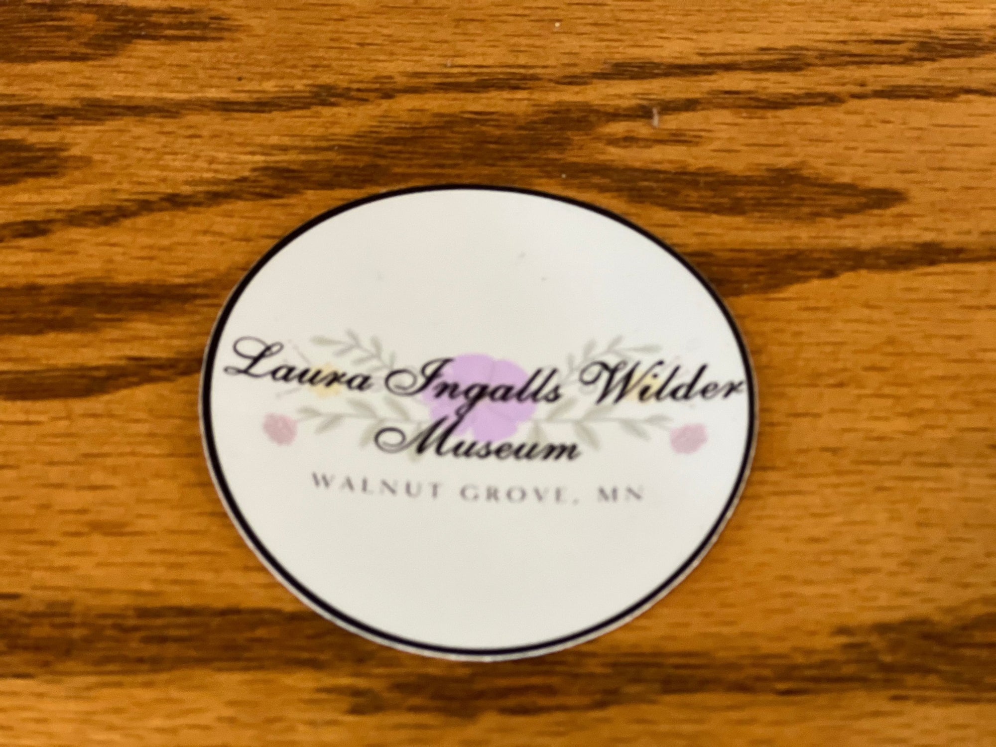 LIW Museum Flower Sticker