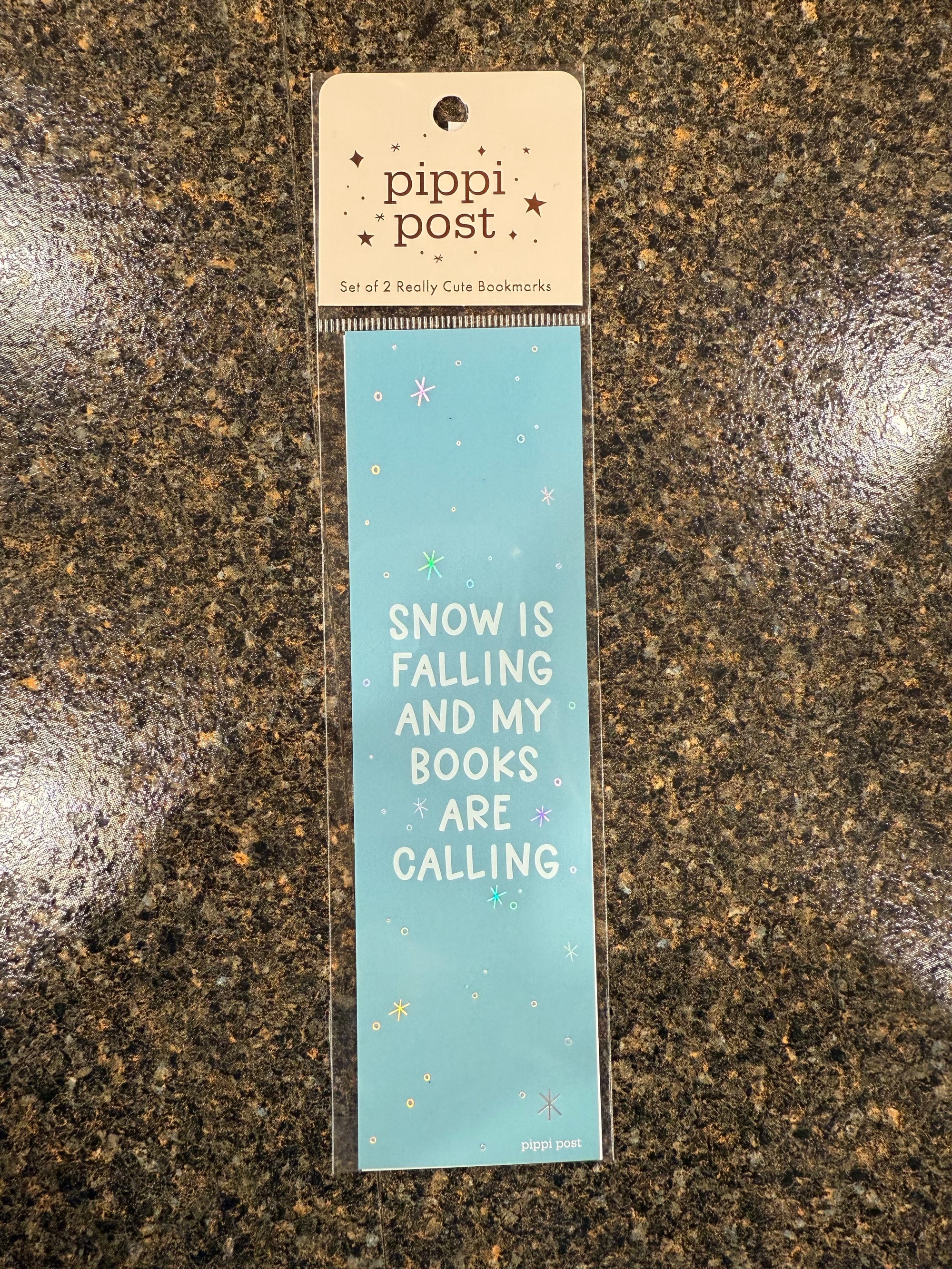 Dashing Through The Books Bookmark Set