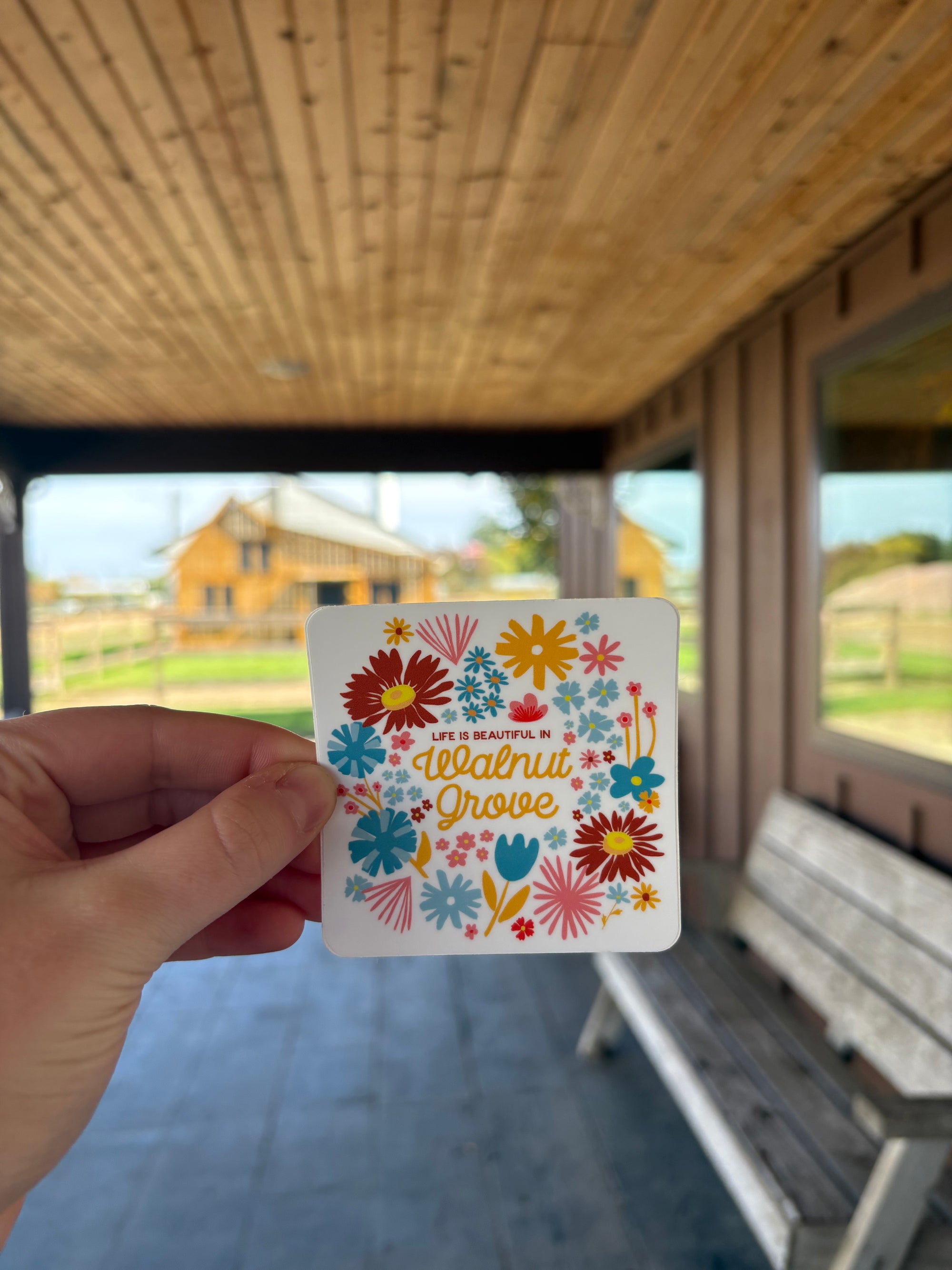 Life is Beautiful in WG Sticker