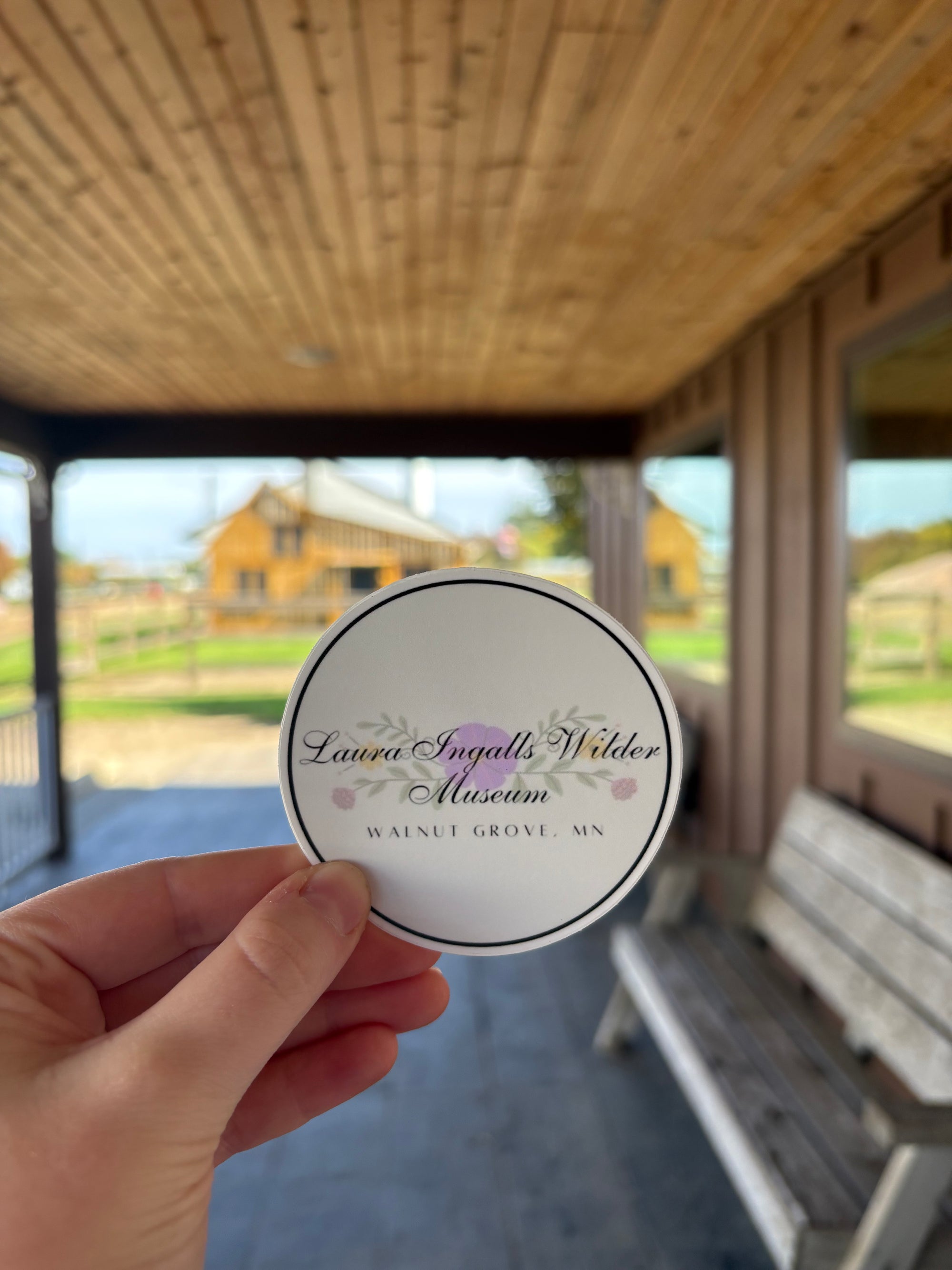 LIW Museum Flower Sticker