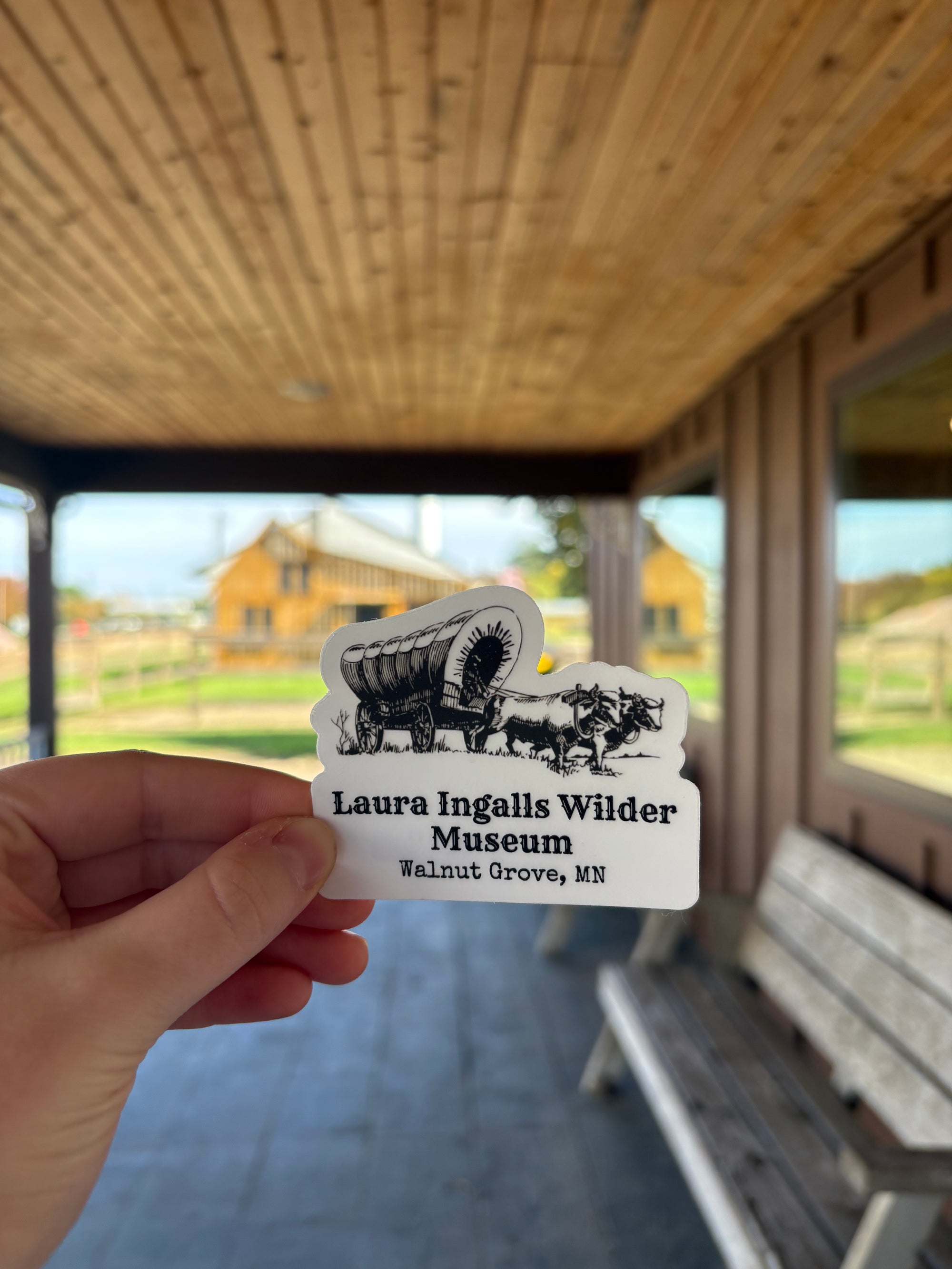 Clear Museum Sticker