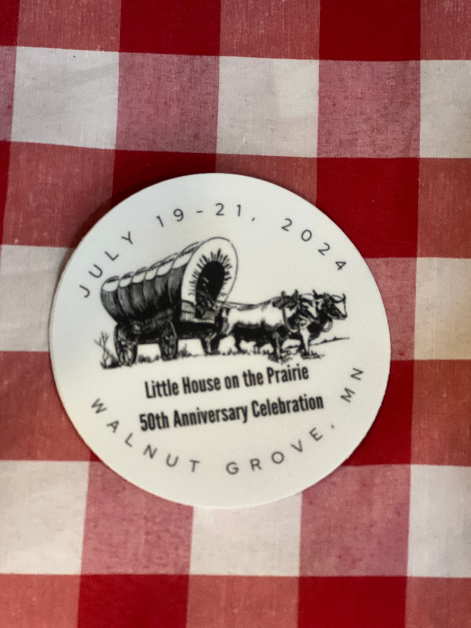 50th Anniversary July Celebration Sticker