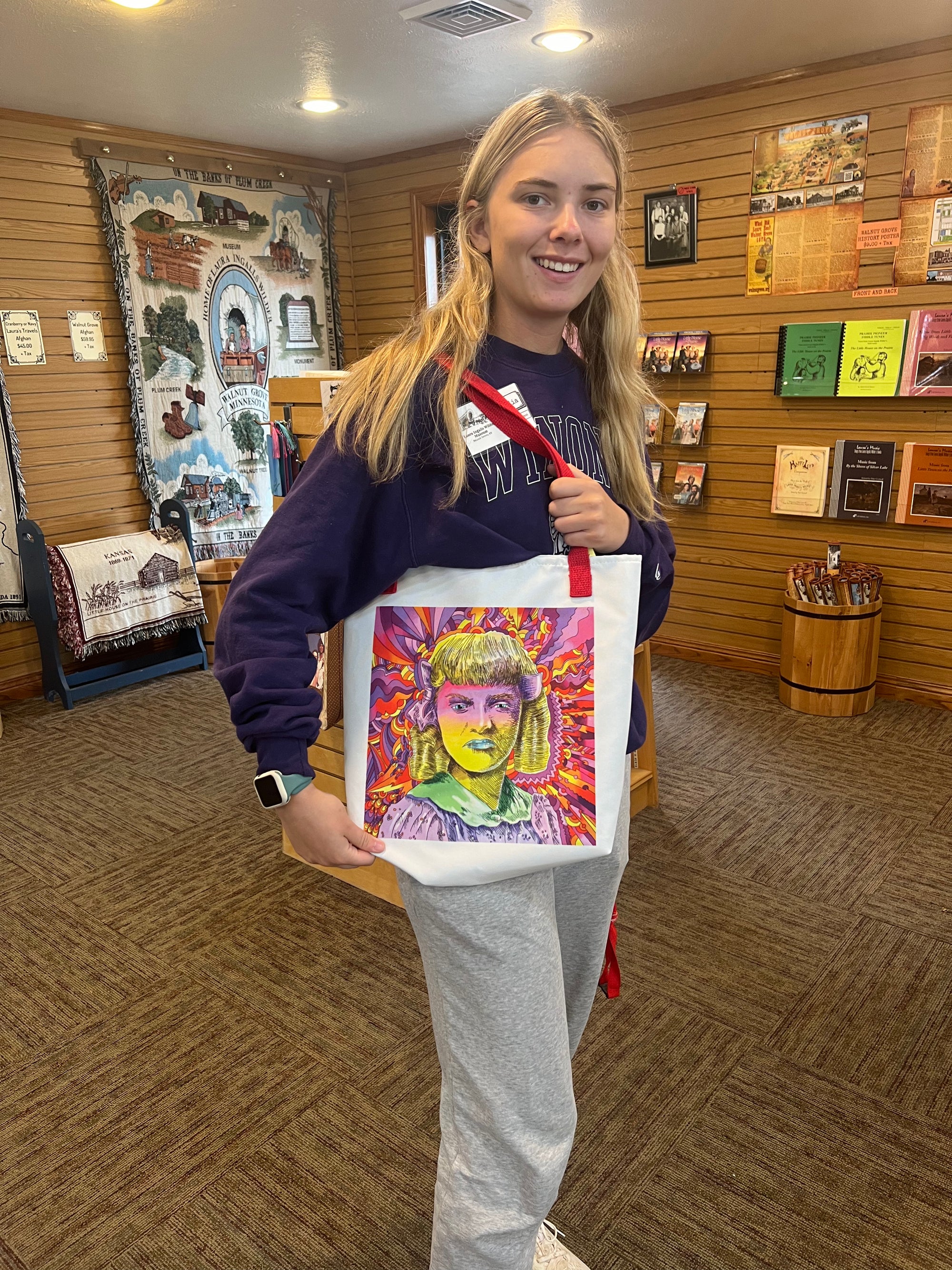 Alison Arngrim Tote Bag