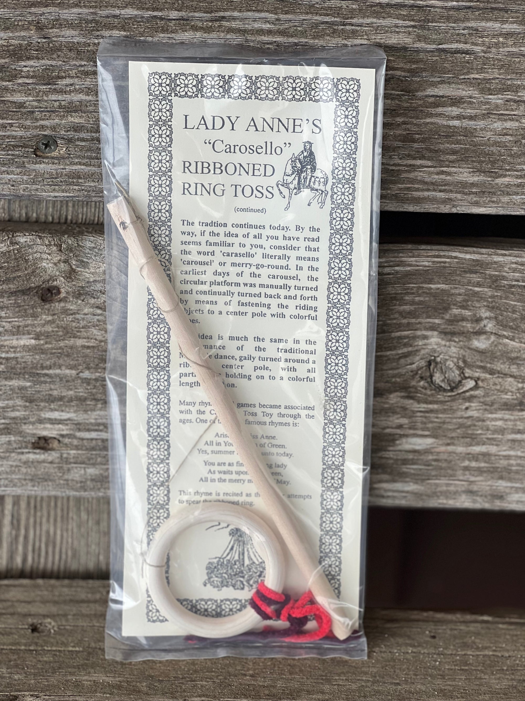 Lady Anne's Toss Toy