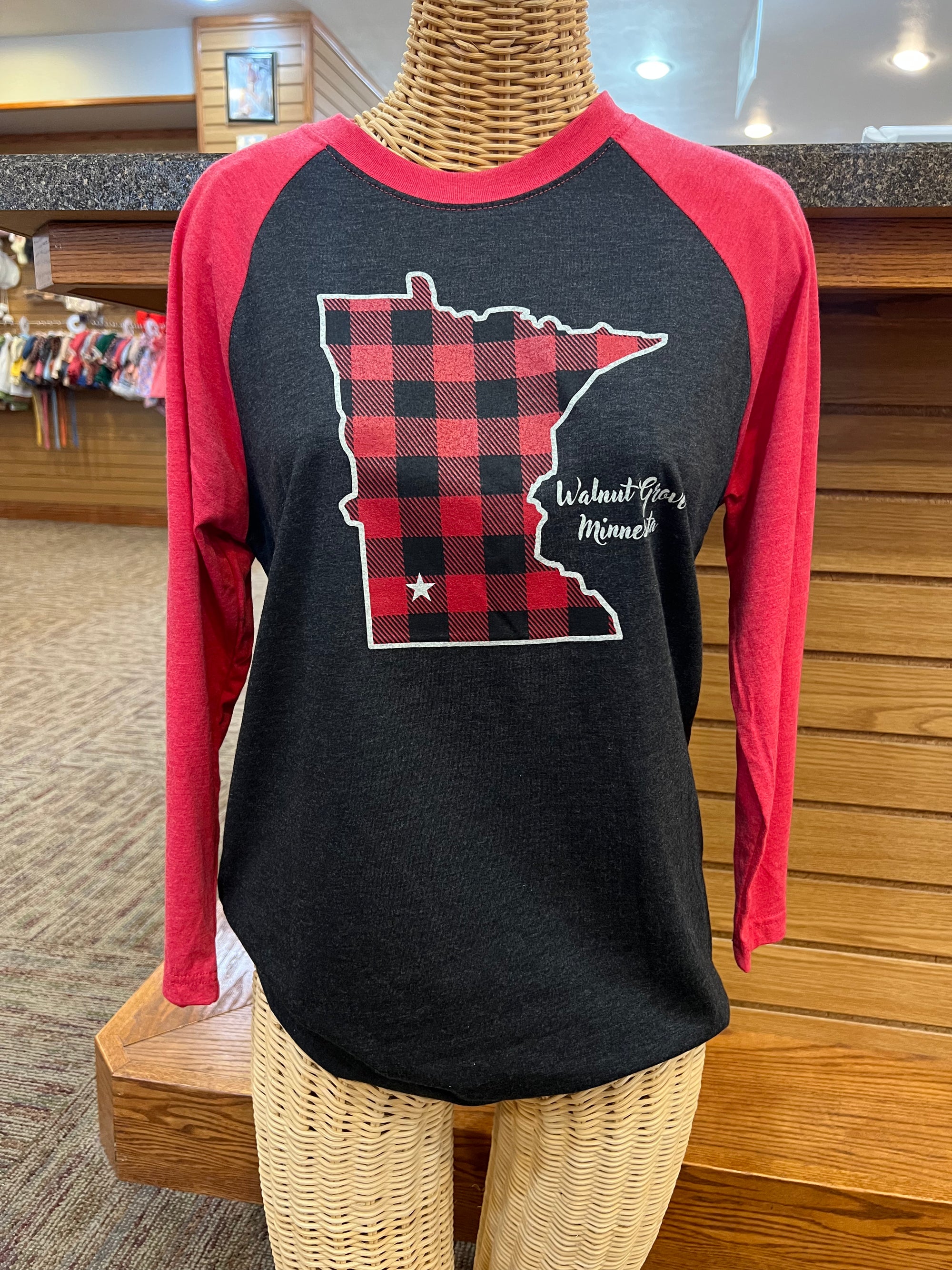 3/4 Sleeve Walnut Grove, Minnesota Shirt