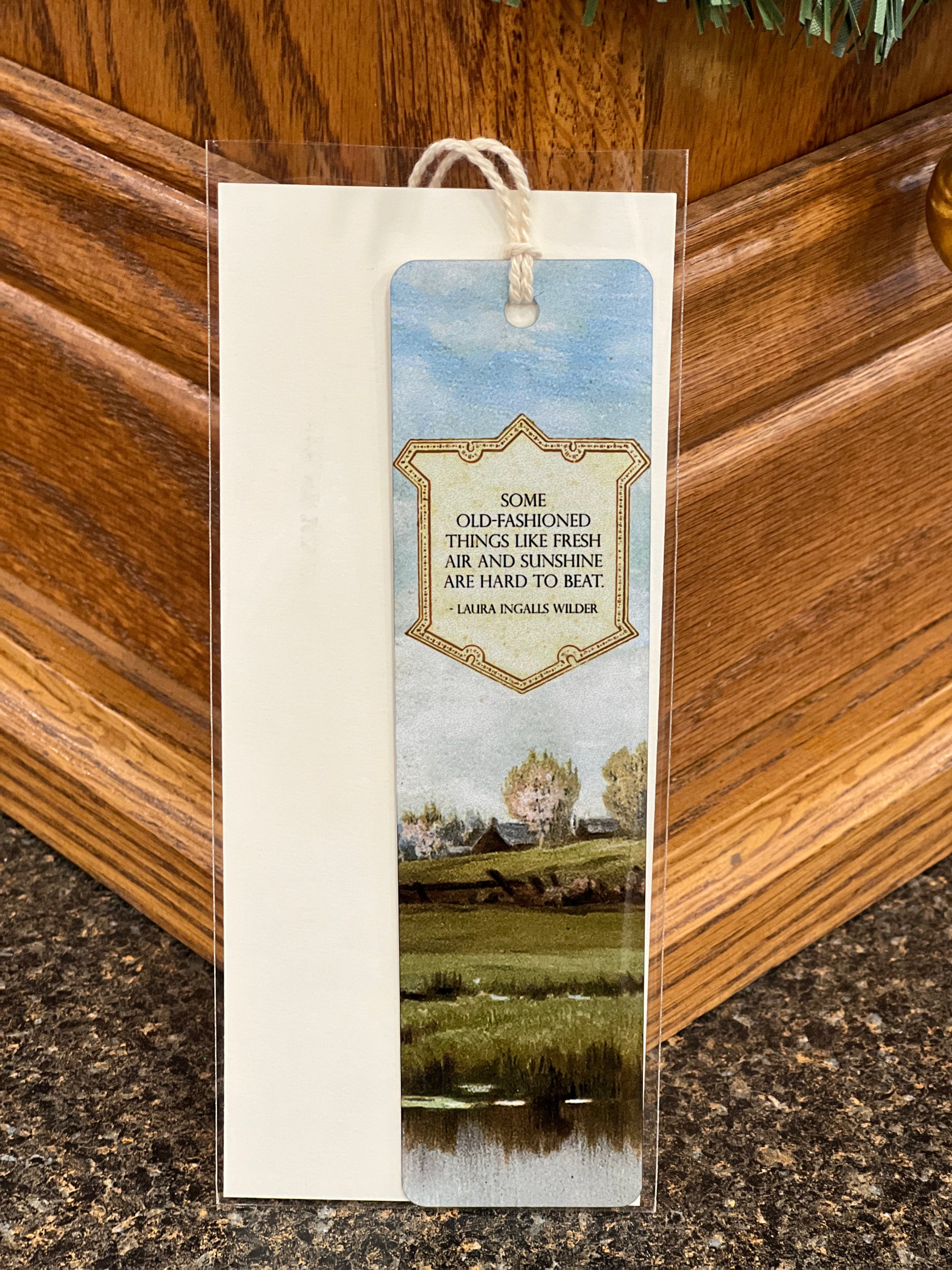 LIW Fresh Air Quote Bookmark